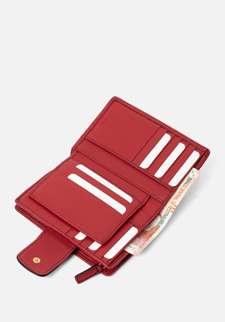 BILLETERA MEDIANA COLECCION CAPSULA 73 MUSTARD