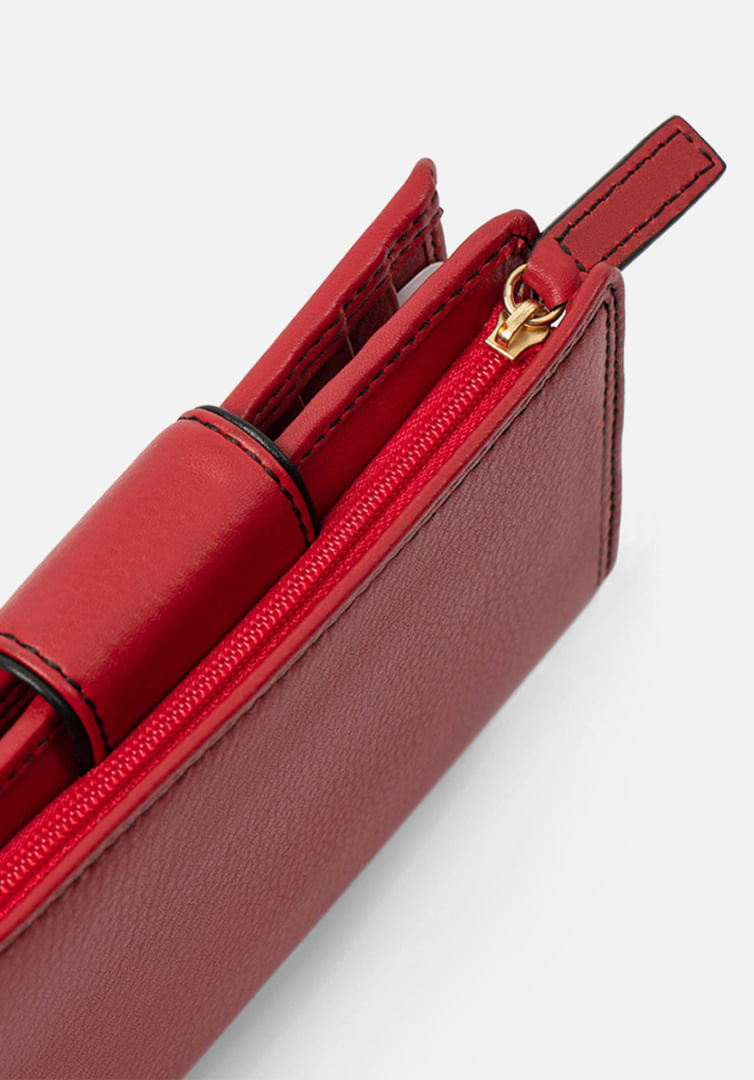 BILLETERA MEDIANA COLECCION CAPSULA 73 MUSTARD
