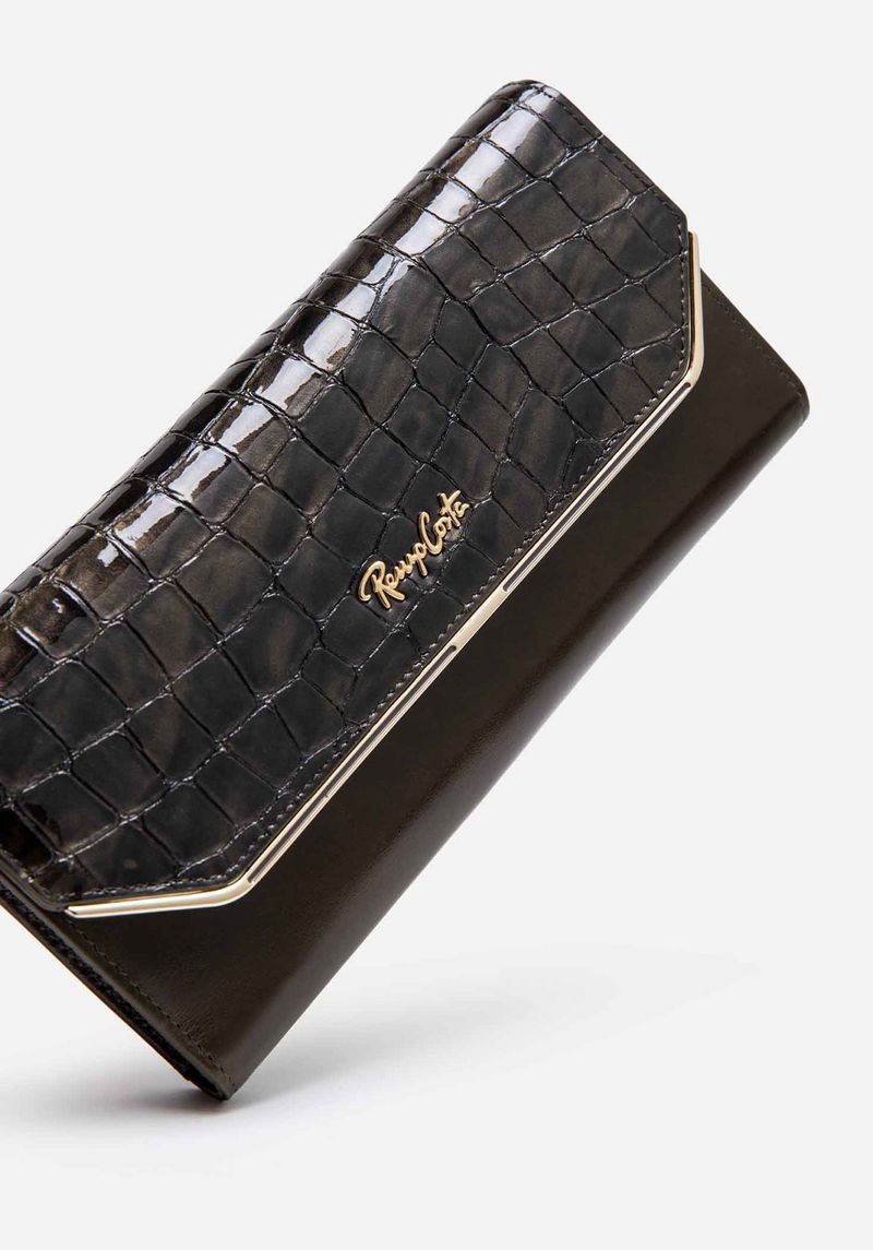 BILLETERA CROCO LUXE CLUTCH