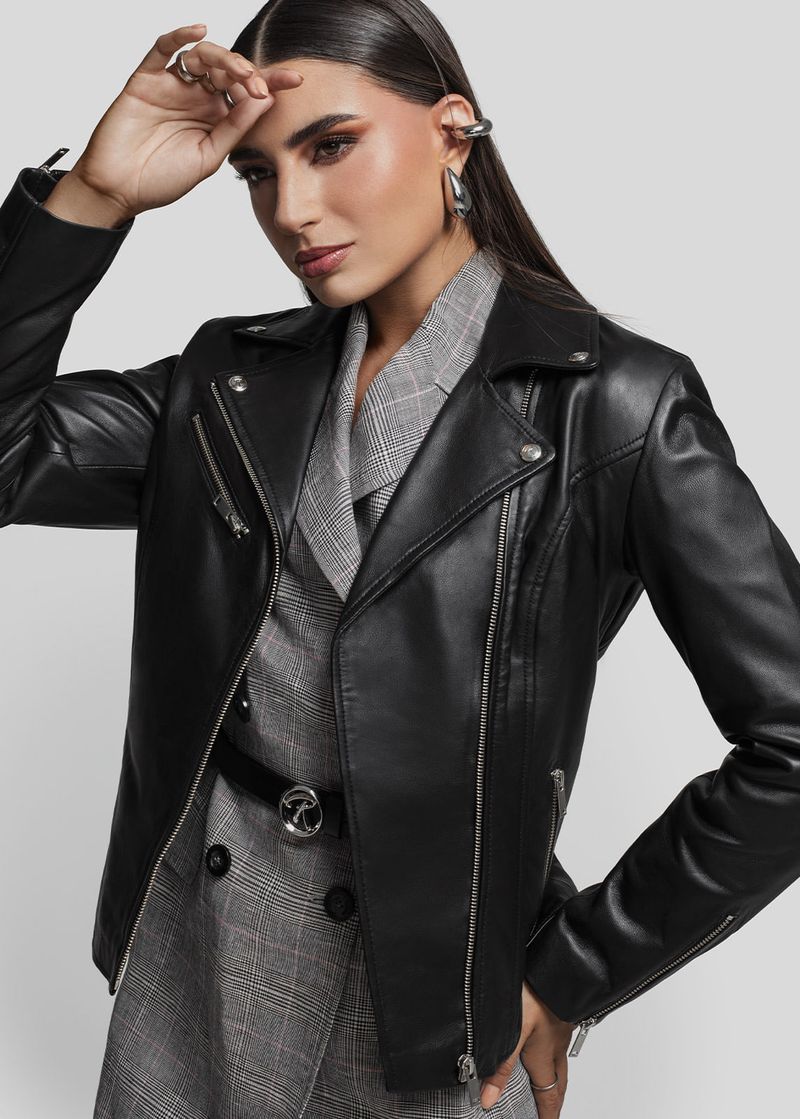 CASACA BLACK BIKER